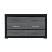 Elsa - 2 Toned And Dresser With Bar Handle And Construction