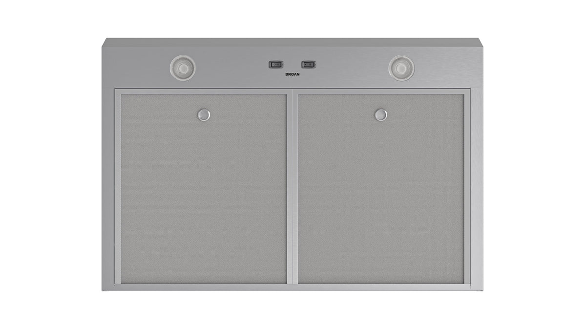Broan - 30 inches - Convertible - Under cabinet Range Hood - Stainless Steel