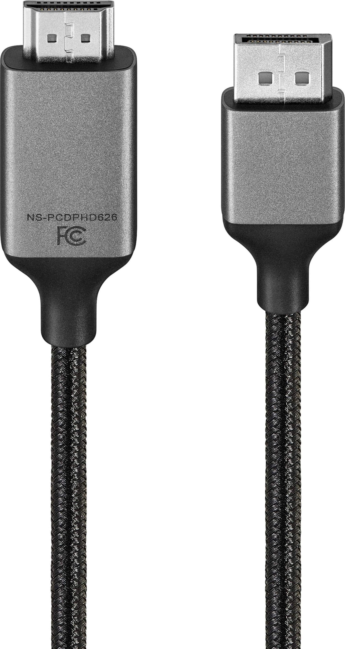 Insignia™ - 6 ft. DisplayPort to HDMI Cable - Black