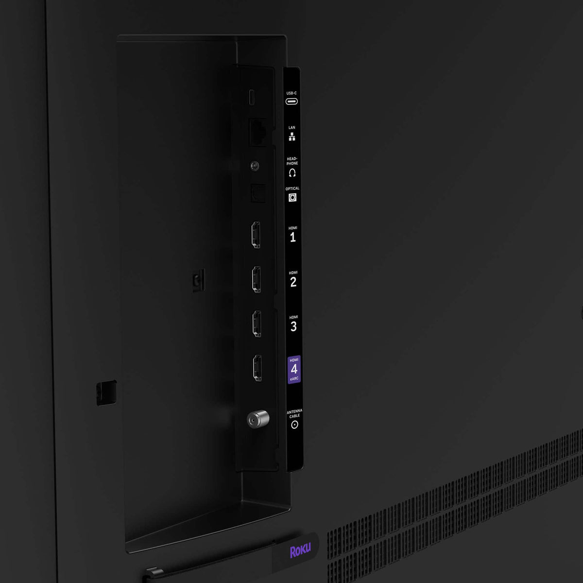 Roku - 75" Class Plus Series 4K QLED Mini-LED Smart RokuTV