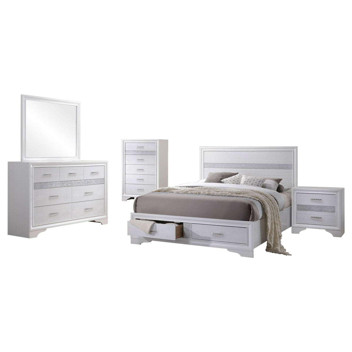 Corbin - Juego de dormitorio deslumbrante