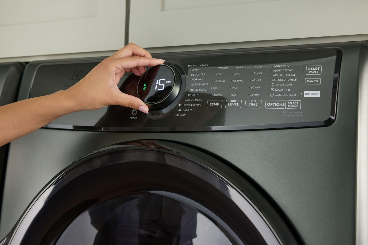 Electrolux - Front Load Perfect Steam™ Washer with LuxCare® Plus Wash and SmartBoost® - 4.5 Cu. Ft - Alpine