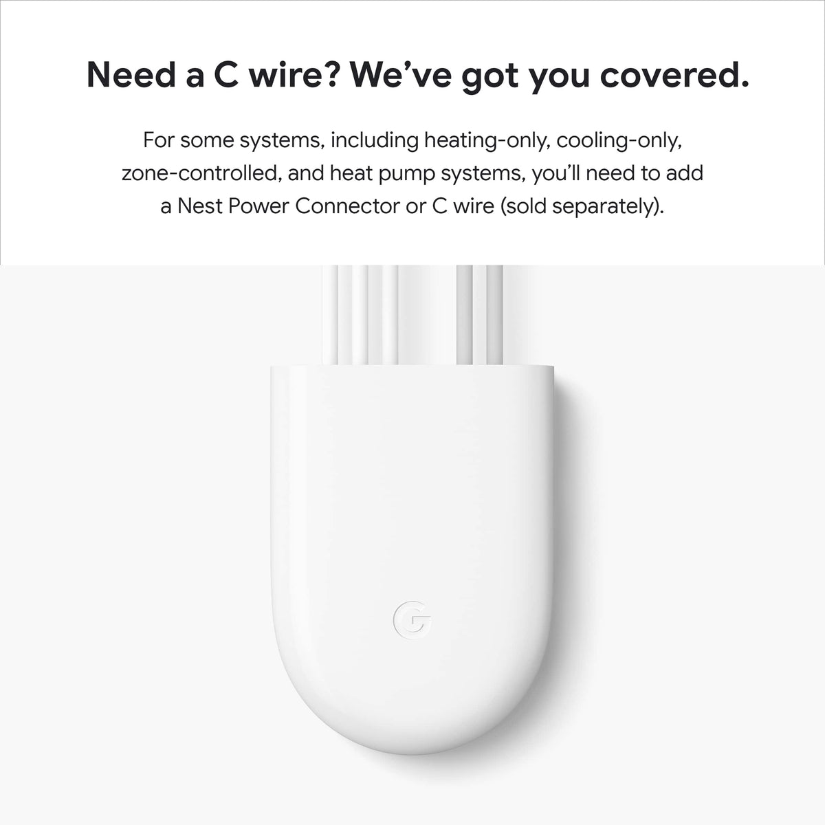 Google - Nest Thermostat - Programmable Wi-Fi Smart Thermostat - Snow