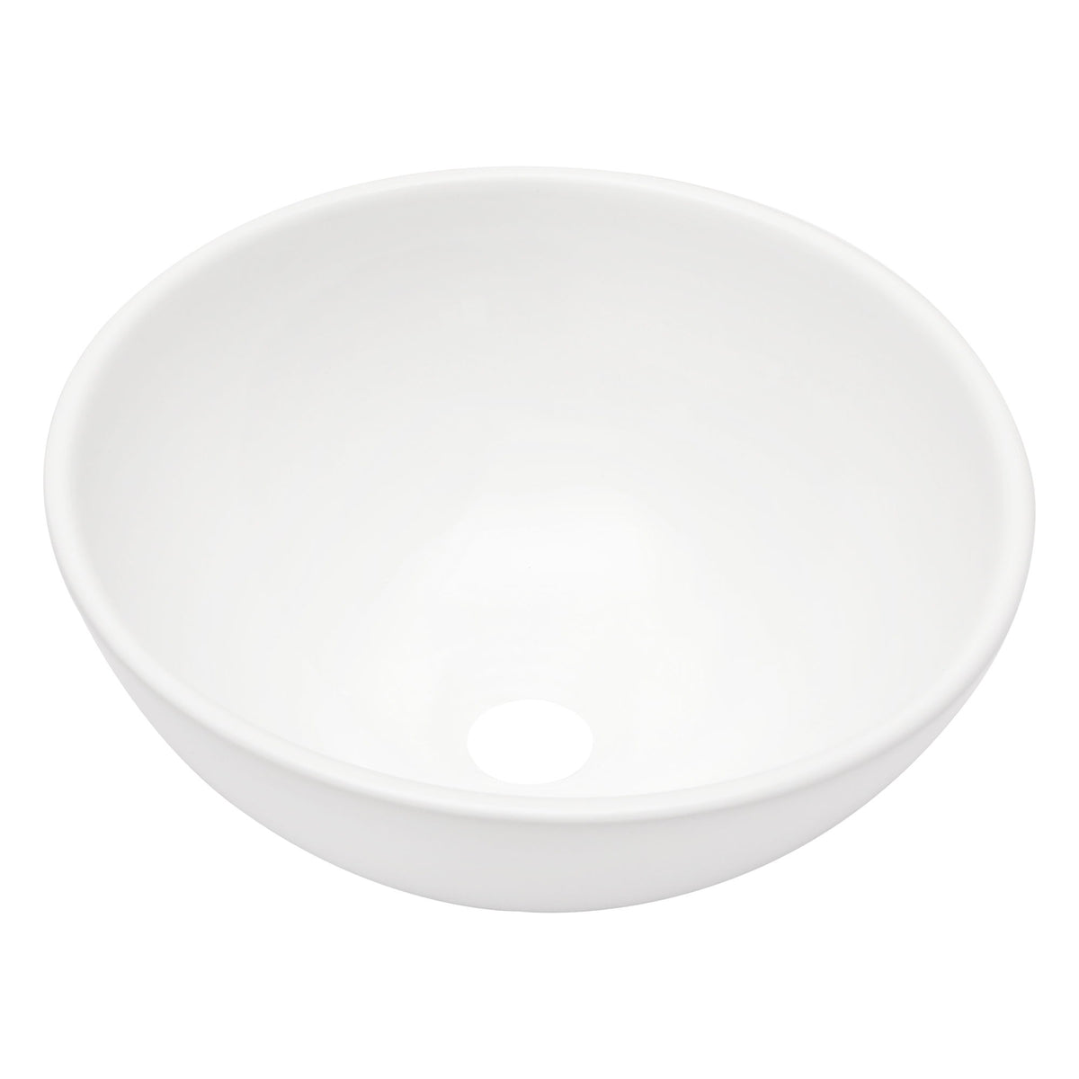 Modern Ceramic Circular Vessel Bathroom Sink