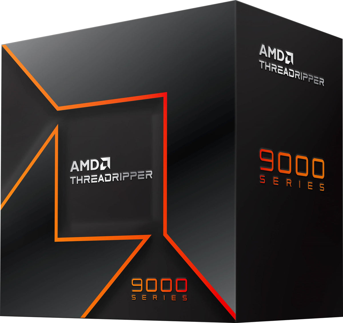 AMD - Ryzen Threadripper 9960X 24-Core - 48-Thread 4.2 GHz (5.4 GHz Max Boost) Socket sTR5 PCI Express 5.0 Desktop Processor - Black