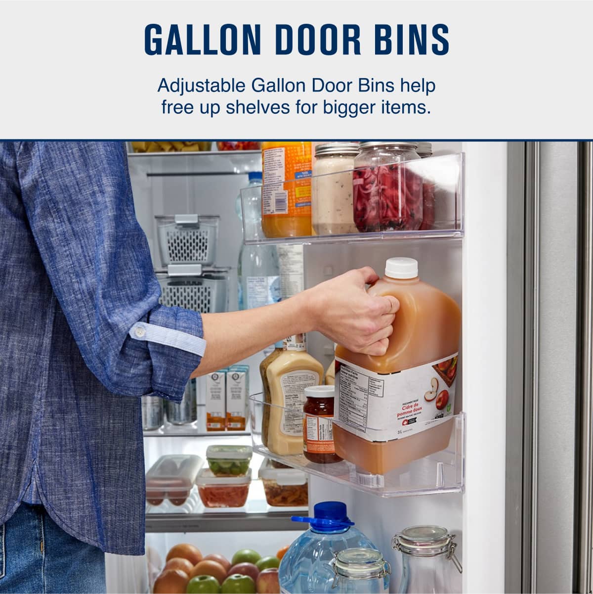 Maytag - 36 in. Wide 25 cu. ft. Side-by-Side Refrigerator with Humidity-Controlled FreshLock Crisper - Fingerprint-Resistant Stainless Finish