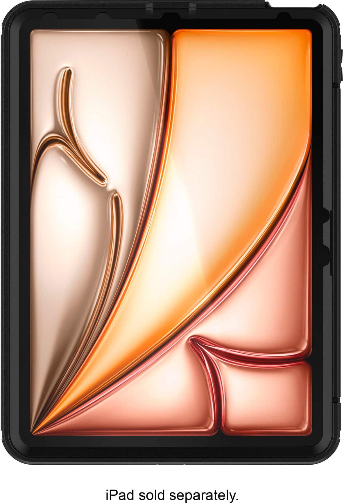 OtterBox - Defender Series for Apple iPad Air 11-inch (M4), iPad Air 11-inch (M3), Apple iPad Air 11-inch (M2), iPad Air (5/4 gen) - Black