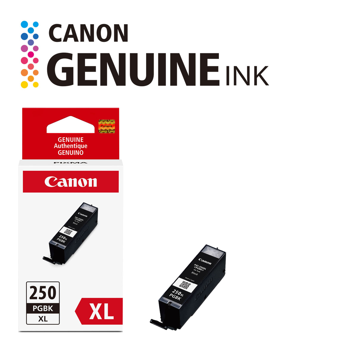 Canon - PGI-250XL High-Yield Ink Cartridge - Black