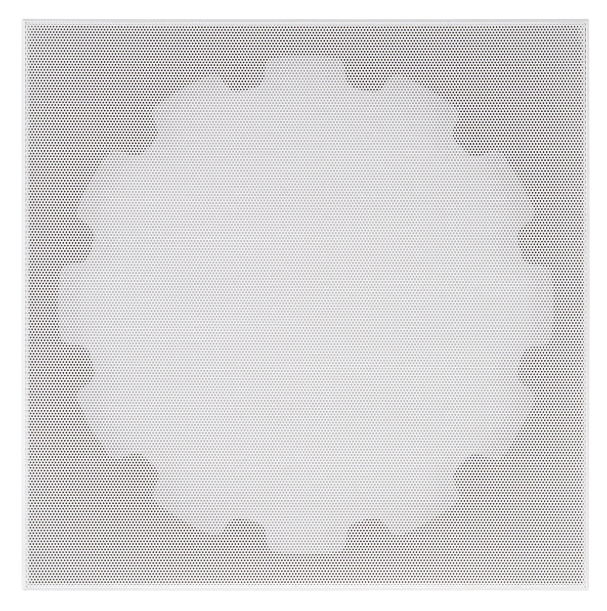 Sonance - XPC-10WSQ-T - Visual Experience Extreme 10" Woofer X-Large Micro-Trim Square Adapter with Grille (Each) - Paintable White