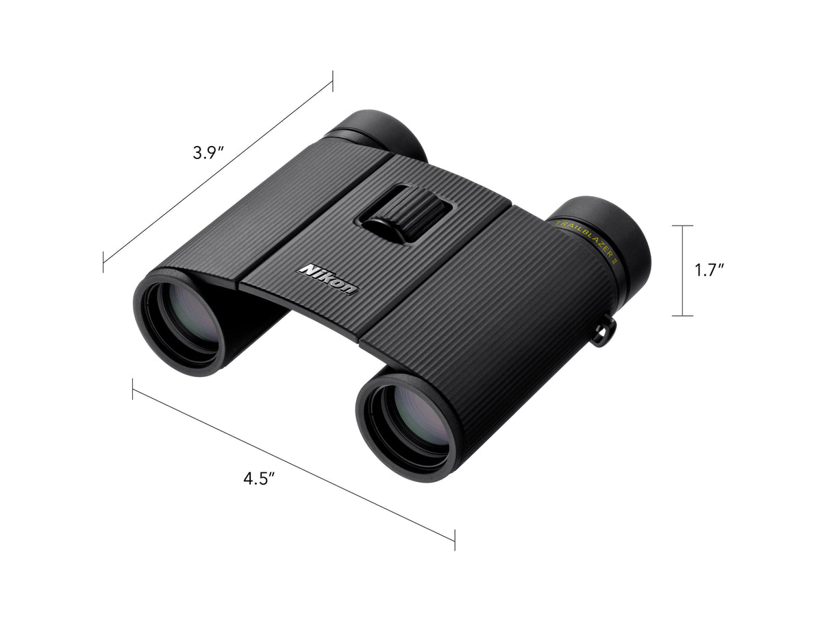 Nikon - TRAILBLAZER II 10x25 Compact Binocular - Black