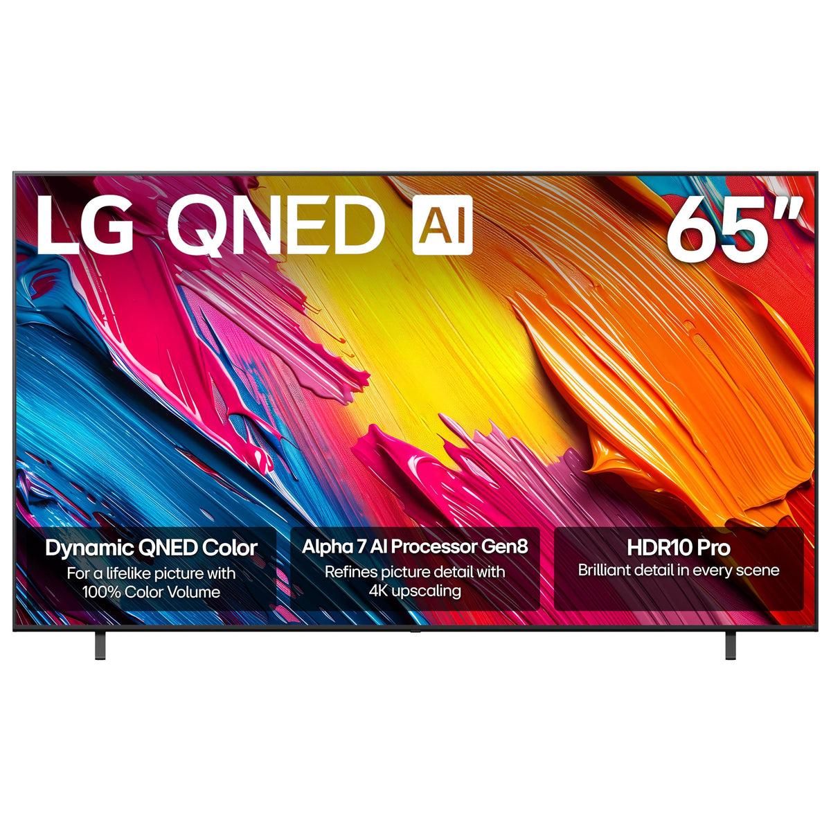 LG - 65" Class 70A Series QNED AI 4K UHD Smart webOS TV (2025)