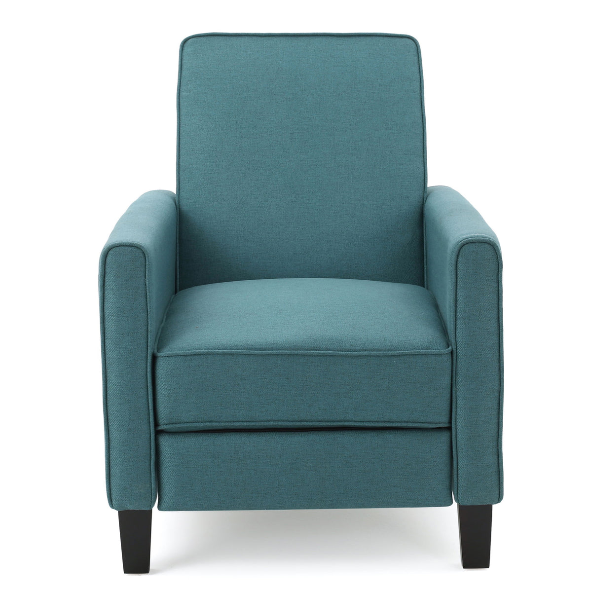 Sillón reclinable tapizado con respaldo retráctil para sala de estar