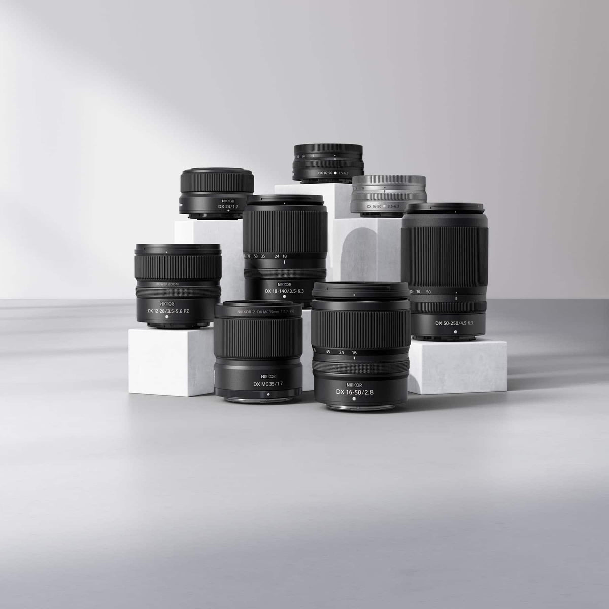 Nikon - NIKKOR Z DX 16-50mm f/2.8 Wide-angle Mirrorless Zoom VR Lens - Black
