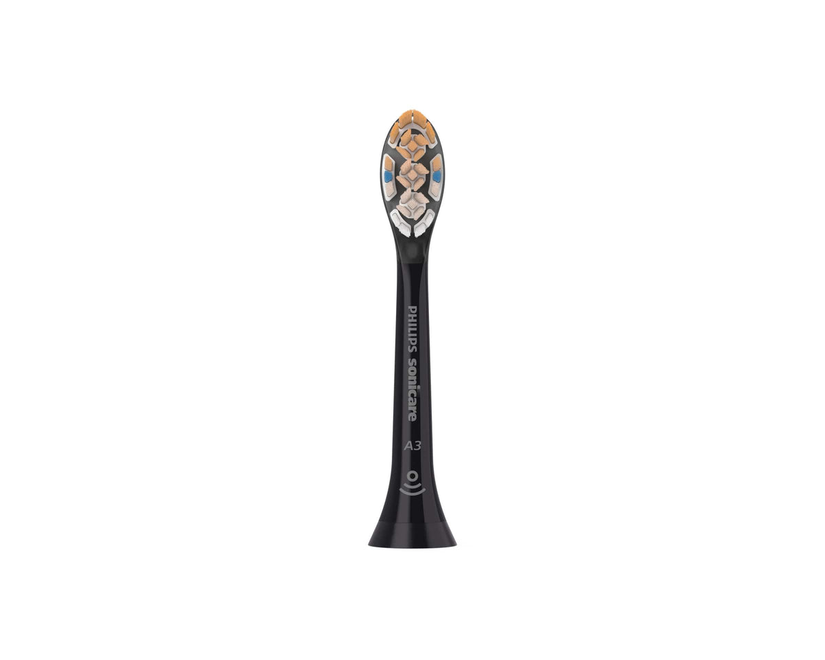 Philips Sonicare - A3 All-in-One - Replacement Brush Heads, 2 Pack - Black