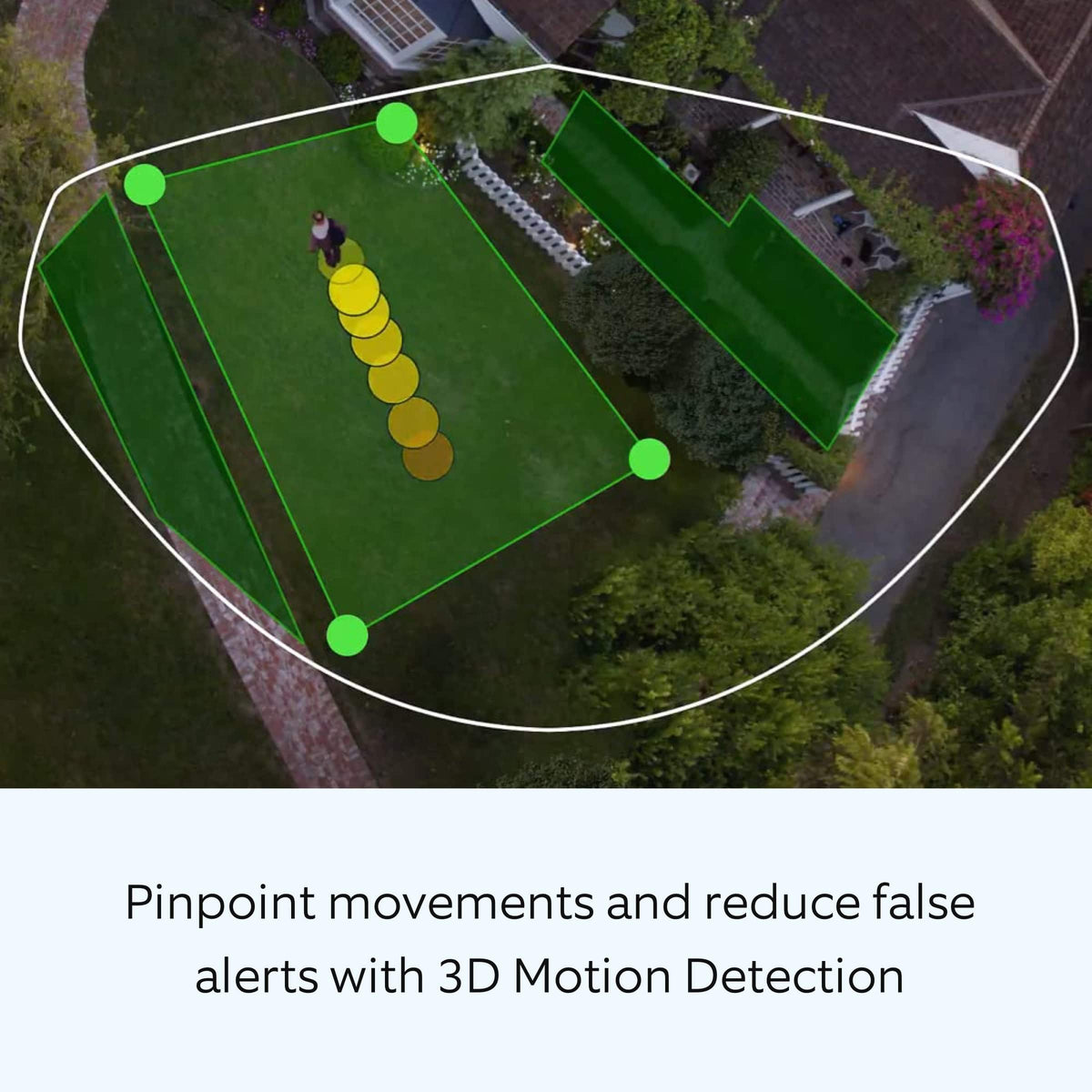 Ring - Spotlight Cam Pro, Battery with 2K Video and Ring-Vision, LED Lights, Dual-Band Wifi, and 3D Motion Detection - White
