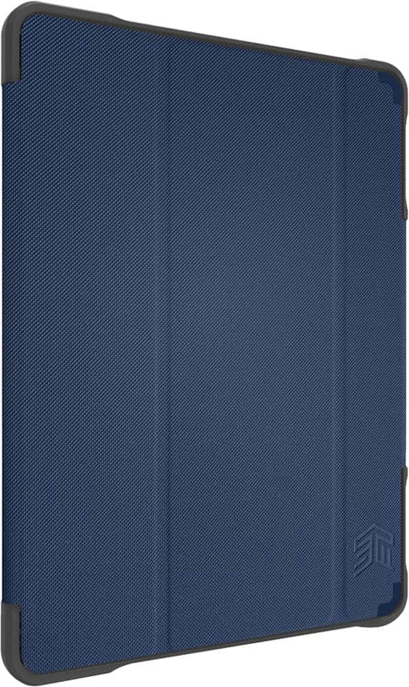 STM - Dux Plus Duo Folio Case for Apple iPad 10.2" (9th/8th/7th Gen) - Midnight Blue