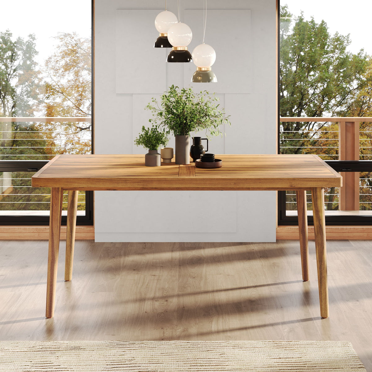Janiyah - Outdoor Dining Table - Teak