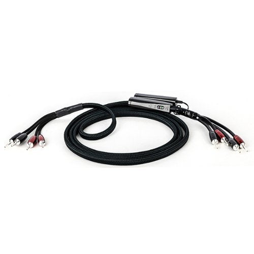 AudioQuest - Rocket 88 10' Single BiAmp Speaker Cable with Banana > Banana - Green on Black
