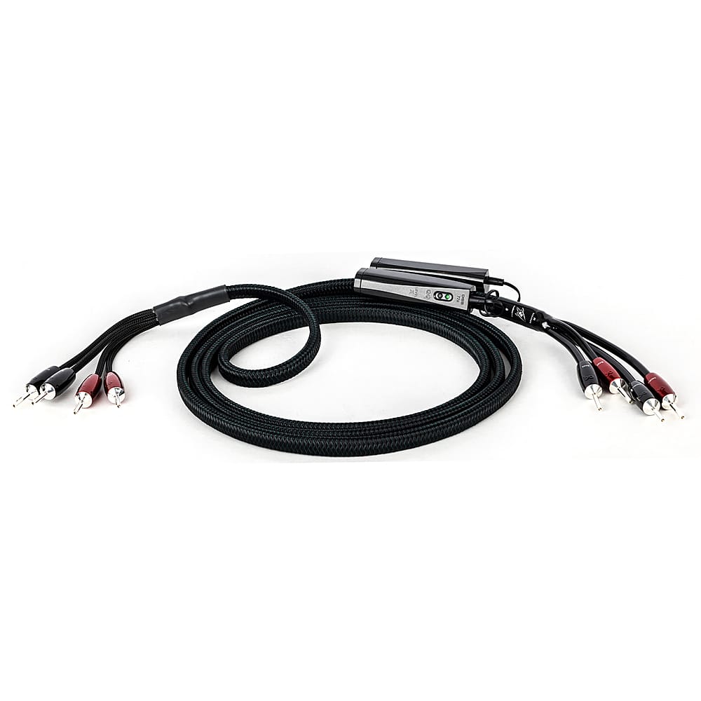 AudioQuest - Rocket 88 10' Single BiAmp Speaker Cable with Banana > Banana - Green on Black