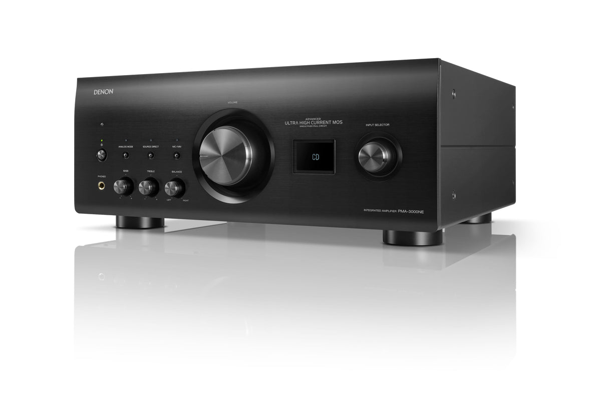 Denon - PMA-3000NE 160W 2.0-Ch. Integrated Amplifier - Black