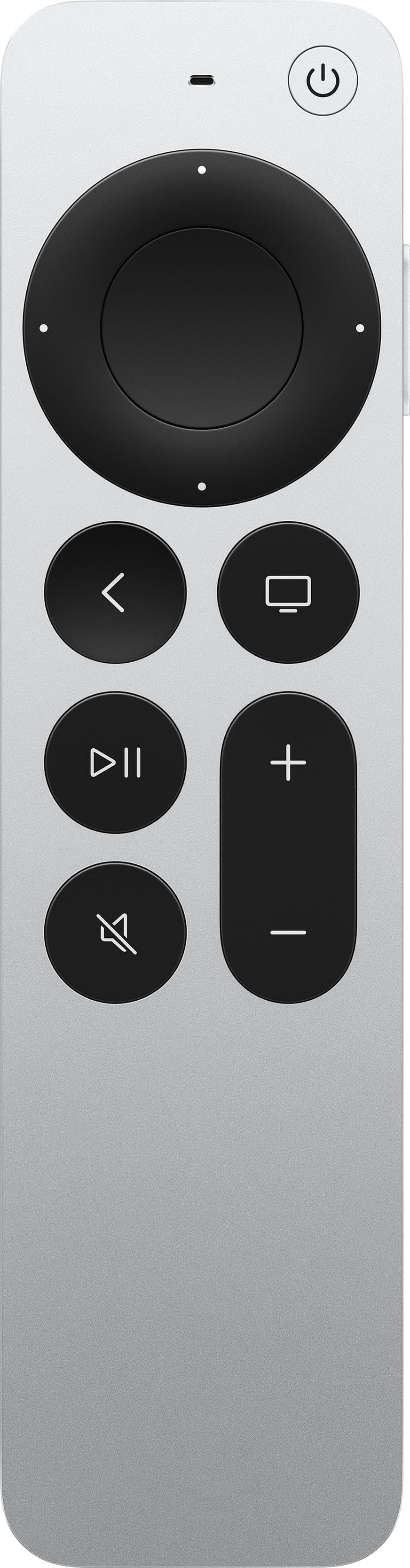 Apple - Siri Remote (4th Generation) - Silver