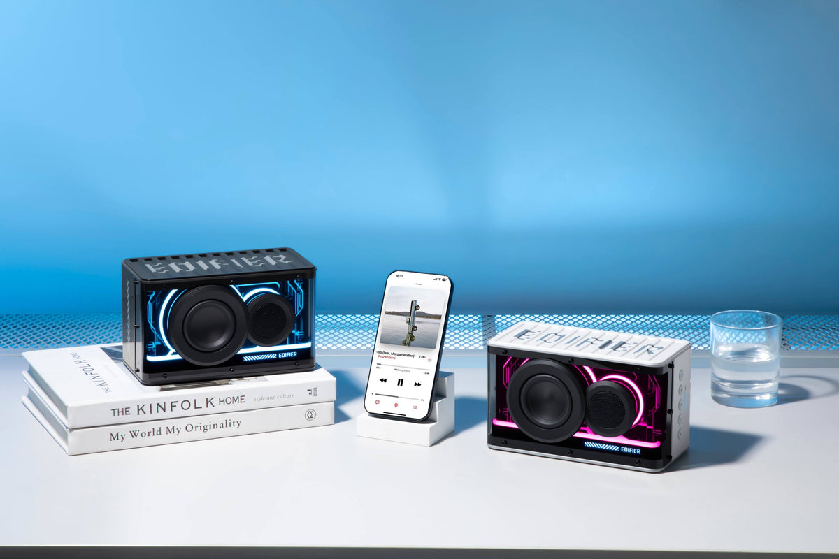 Edifier - QD25 Portable Bluetooth Speaker - Black