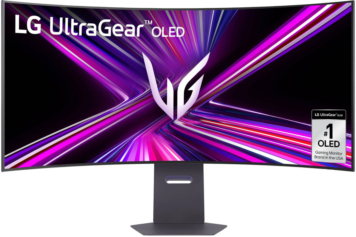 LG - UltraGear 45" OLED Dual Mode (5K2K WUHD 165Hz, WFHD 330Hz) 0.03ms G-Sync/FreeSync Premium Pro Gaming Monitor - Black