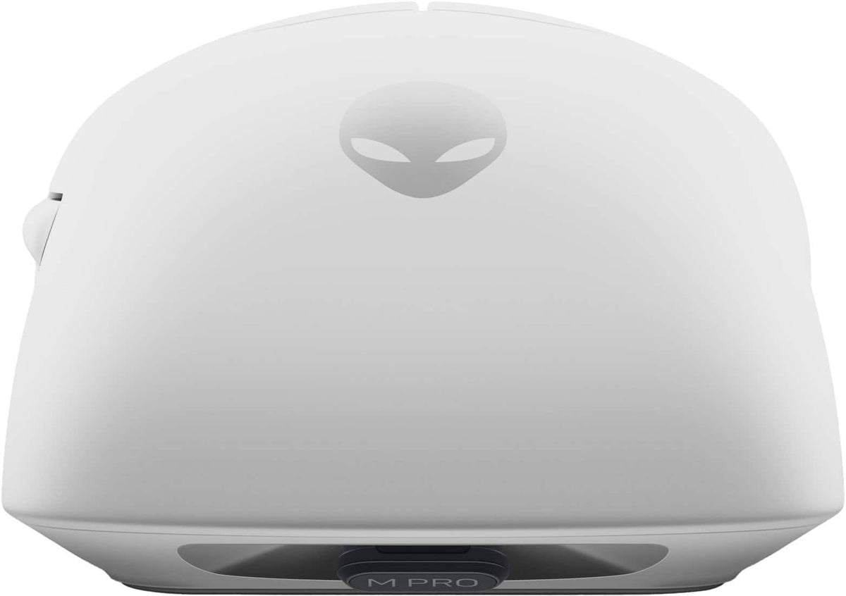 Alienware - Pro Optical Ambidextrous Gaming Mouse for PC with 6 Programmable Buttons - Wireless - Lunar Light