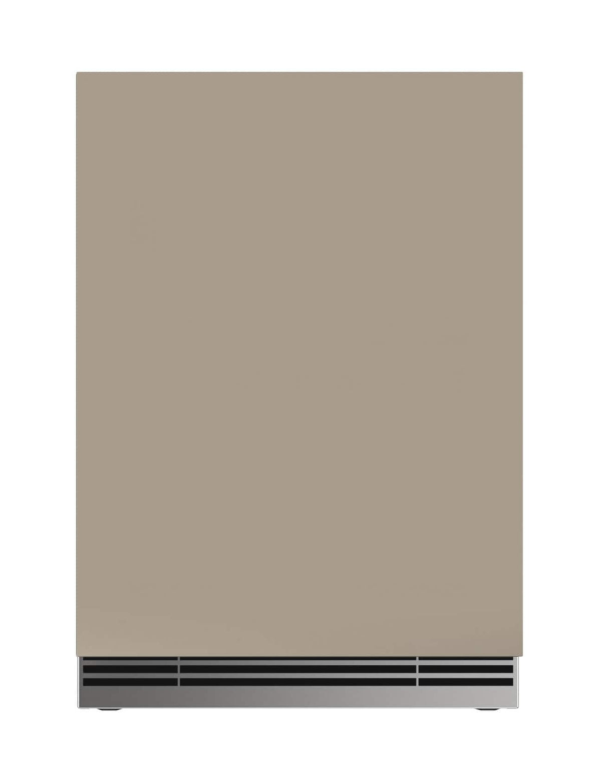 U-Line - 24"W. 5.1 Cu.Ft. Built-In Panel Ready Compact Beverage Center - Custom Panel Ready
