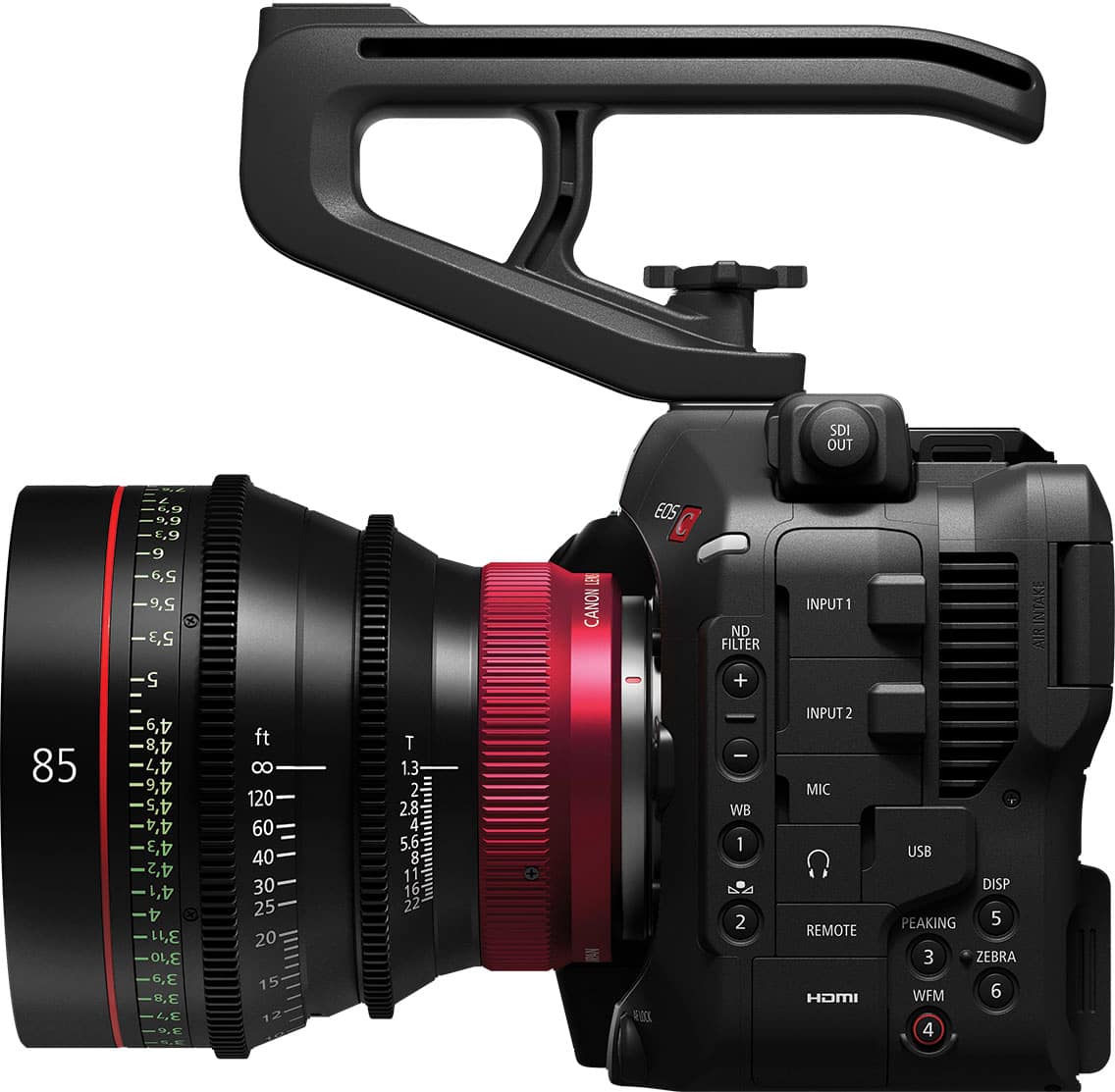 Canon - EOS C80 6K Video Mirrorless Cinema Camera (Body Only) - Black