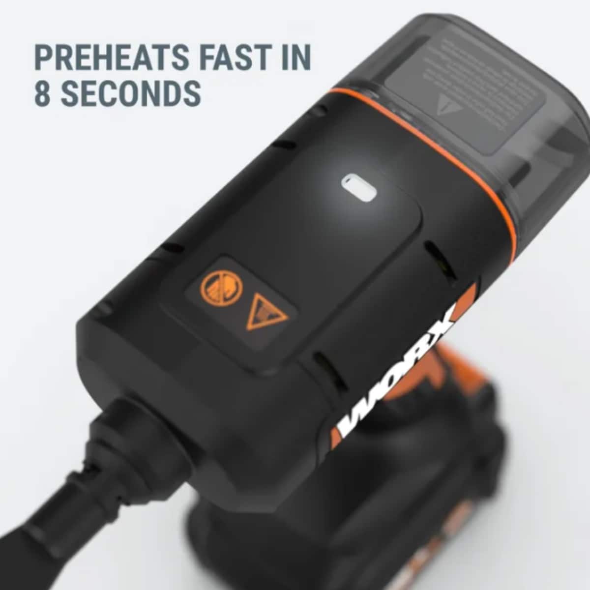 WORX - WX770L 20V SteamStorm Cordless Handheld Steam Cleaner - Black