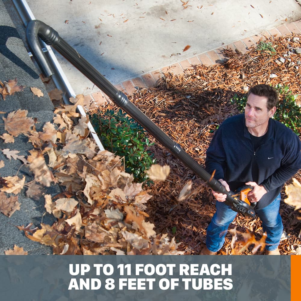 WORX - Gutter Cleaning Kit - Black