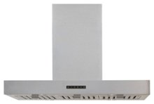 Windster Hoods - 36 inches - Convertible - Island Range Hood - Stainless Steel