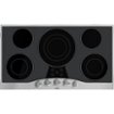 Viking - 37 in. Wide 5 Element Electric Cooktop - Stainless Steel