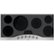 Viking - 45 in. Wide 5 Element Electric Cooktop - Stainless Steel