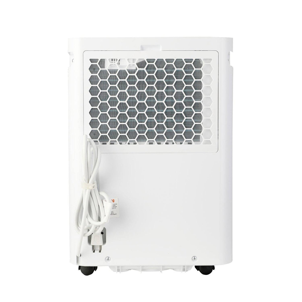 Hisense - 35 Pint 3000 Sq. Ft. 8 quarts Bucket Capacity Compact Dehumidifier with Slide-Out Bucket - White