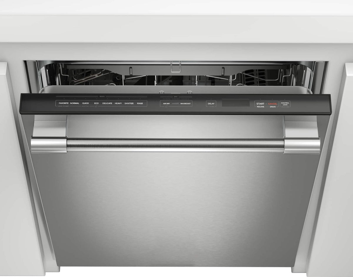 Frigidaire - Professional 24" Stainless Steel Tub Built-In Dishwasher with CleanBoost technology - Stainless Steel