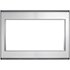 Professional 5 Series 30" Flush Mount Kit for Viking Professional VMOS201SS Microwaves Trim - Stainless Steel