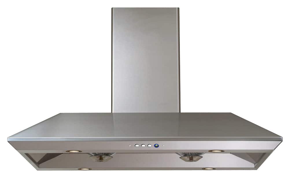 Windster Hoods - 36 inches - Convertible - Island Range Hood - Stainless Steel