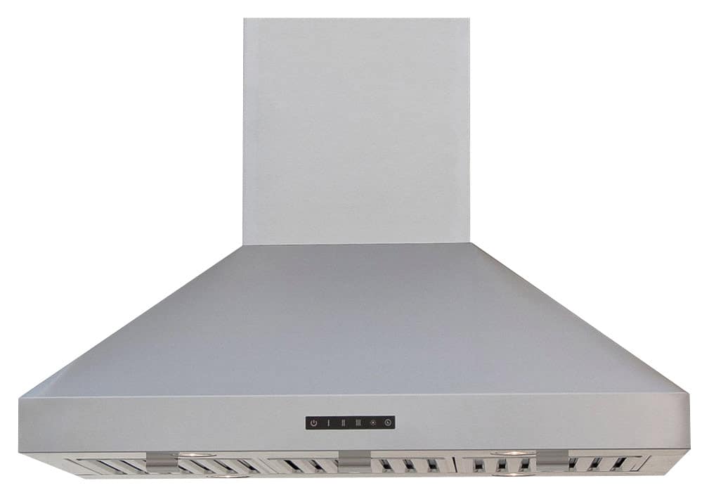 Windster Hoods - 30 inches - Convertible - Island Range Hood - Stainless Steel