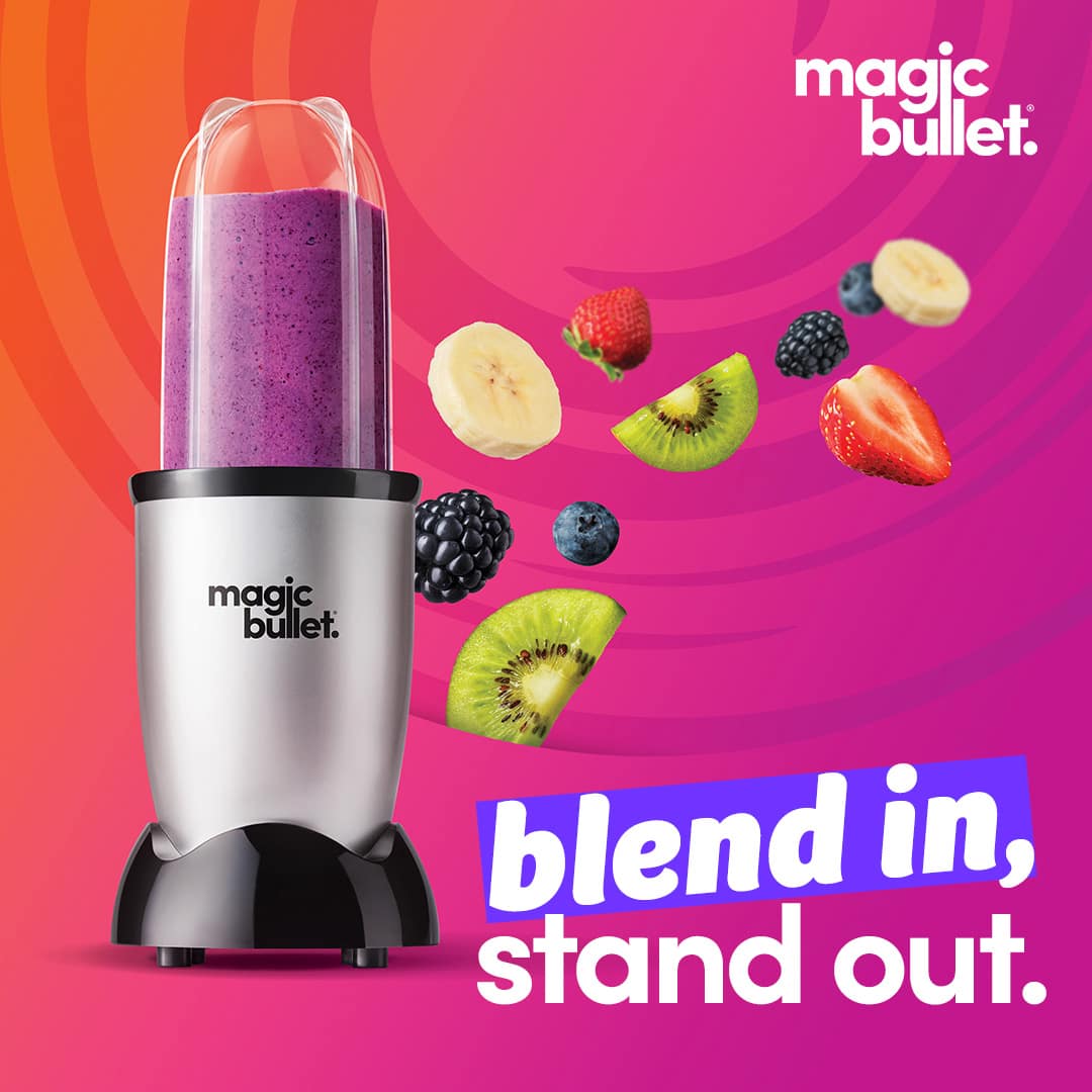 Magic Bullet - Original Personal Blender MBR-1101 - Silver