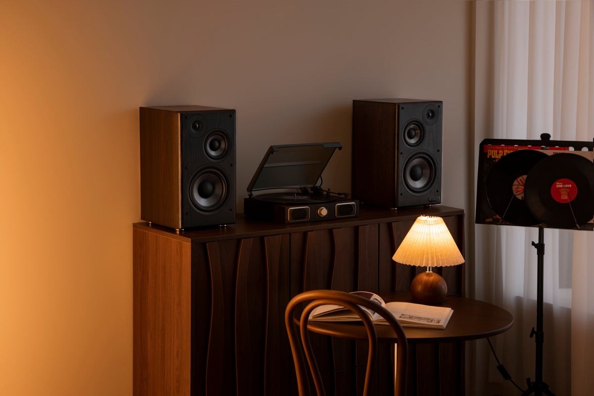 Edifier - R2750DBMKII Audiophile Active Bookshelf Bluetooth 6.0 and Optical Input - 2.0 Speaker (Pair) - Brown