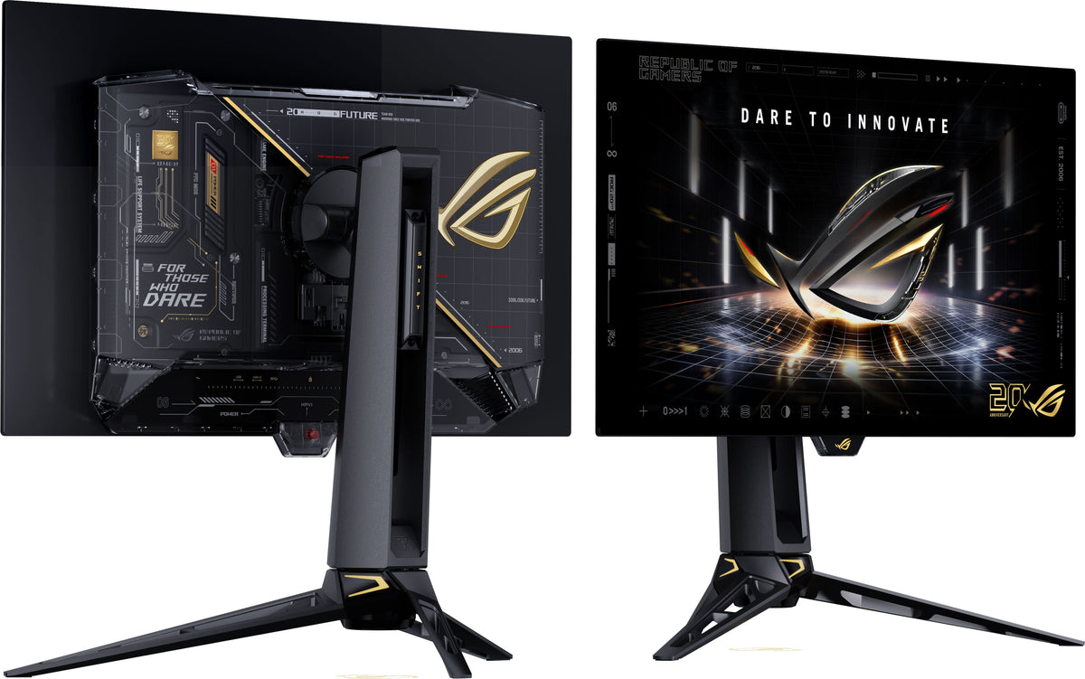 ASUS - ROG Swift 27" Dual Mode (2K 540Hz, HD 720Hz) OLED 0.02ms Gaming Monitor with FreeSync Premium Pro and HDR - 20th Edition