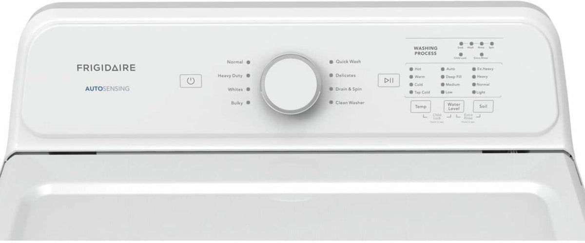 Frigidaire - 4.1 Cu. Ft. Top Load Washer with 8 Wash Cycles - White