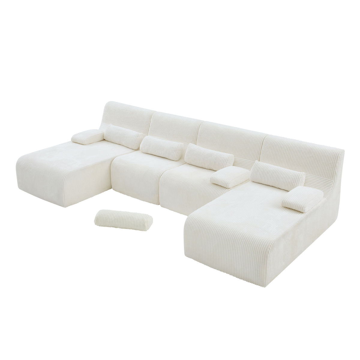 Sofá seccional de gran tamaño, asientos para sala de estar con diseño modular