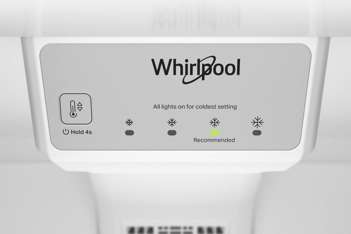 Whirlpool - 30 in. Wide 19.3 cu. ft. Top-Freezer Refrigerator with Total Coverage Cooling - White