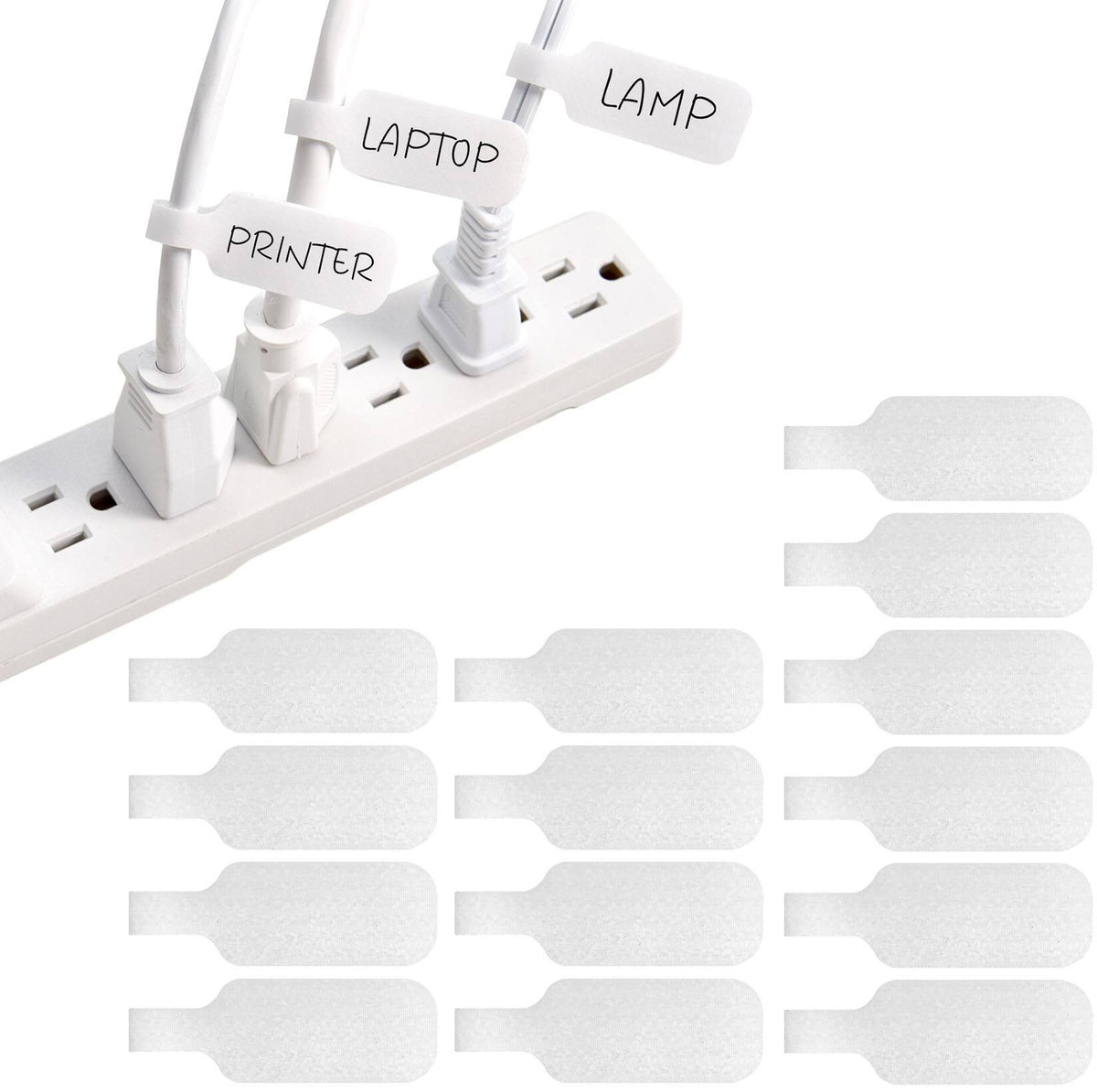 Wrap-It Storage - Cable Label (14- pack) - White
