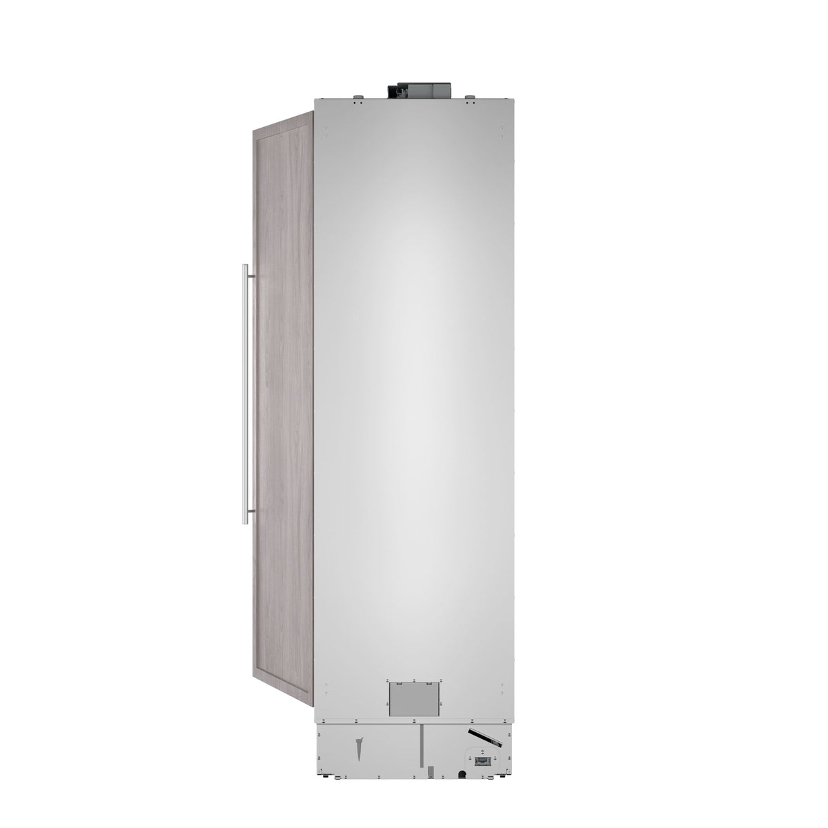 Thermador - Freedom Collection 24 in Wide 13.8 Cu. Ft. Smart Built-in Column Refrigerator - Custom Panel Ready