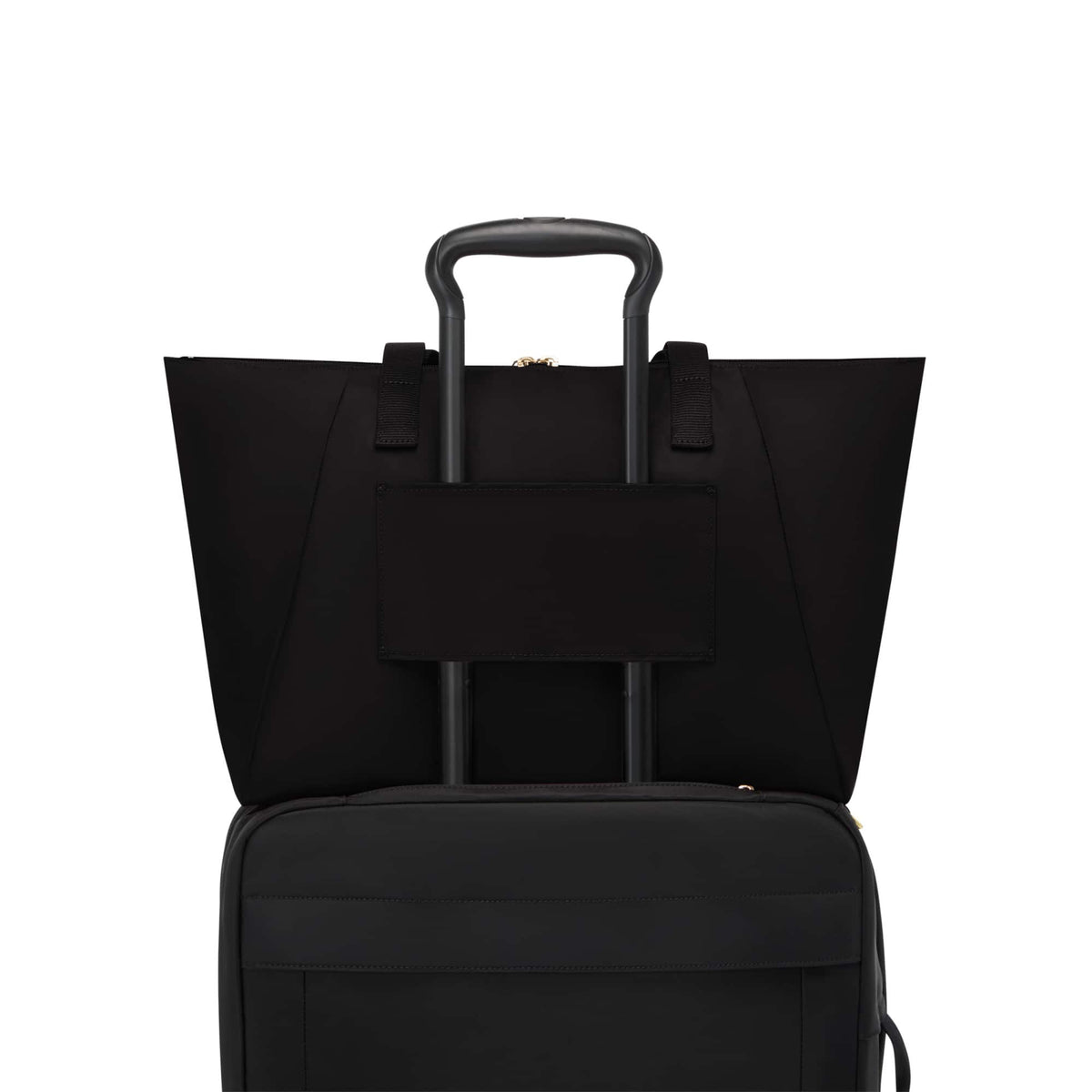 TUMI - Voyageur Just In Case Medium Tote Bag - Black/Gold