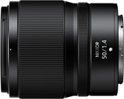 Nikon - NIKKOR Z 50mm f/1.4 Standard lens for Z Mount Mirrorless Cameras - Black